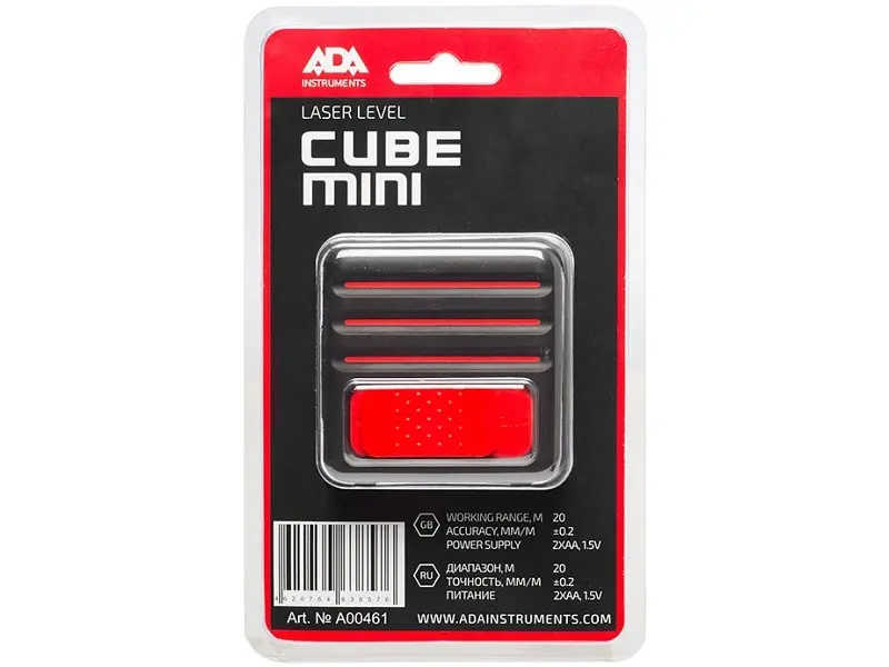 Нівелір ADA CUBE MINI BASIC EDITION - фото 4