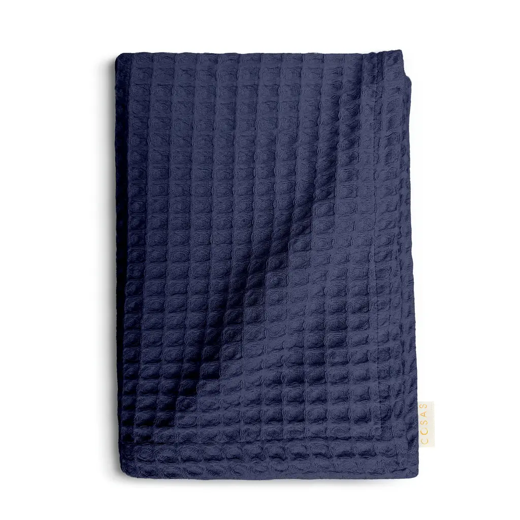 Рушник вафельний 30x30 Denim Greek Waffle COSAS (4822052438756)