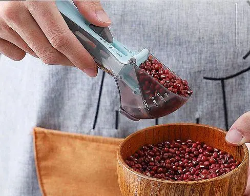 Регулируемые мерные ложки Набор из 2 шт Adjustable measuring spoon - фото 4