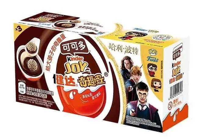 Шоколадные яйца Kinder Joy Funko Harry Potter 3шт × 20г - фото 2
