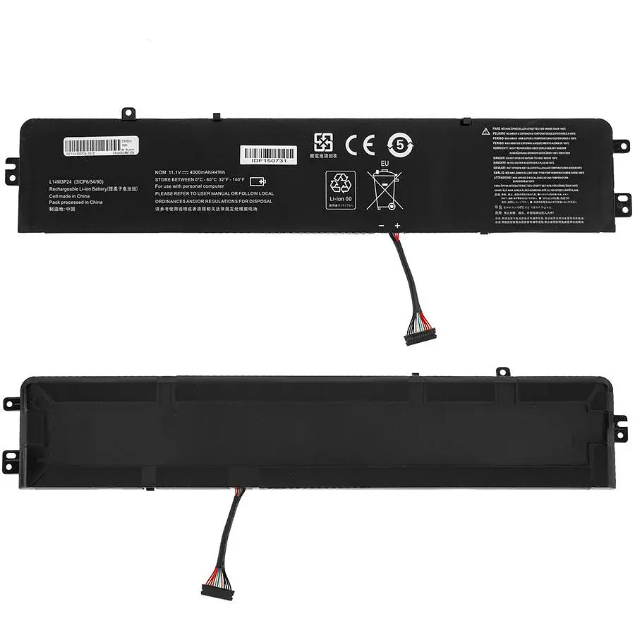 Батарея для ноутбука Lenovo L14M3P24 (IdeaPad Y700-14ISK) 11.1V 4000mAh 44Wh Чорний - фото 2