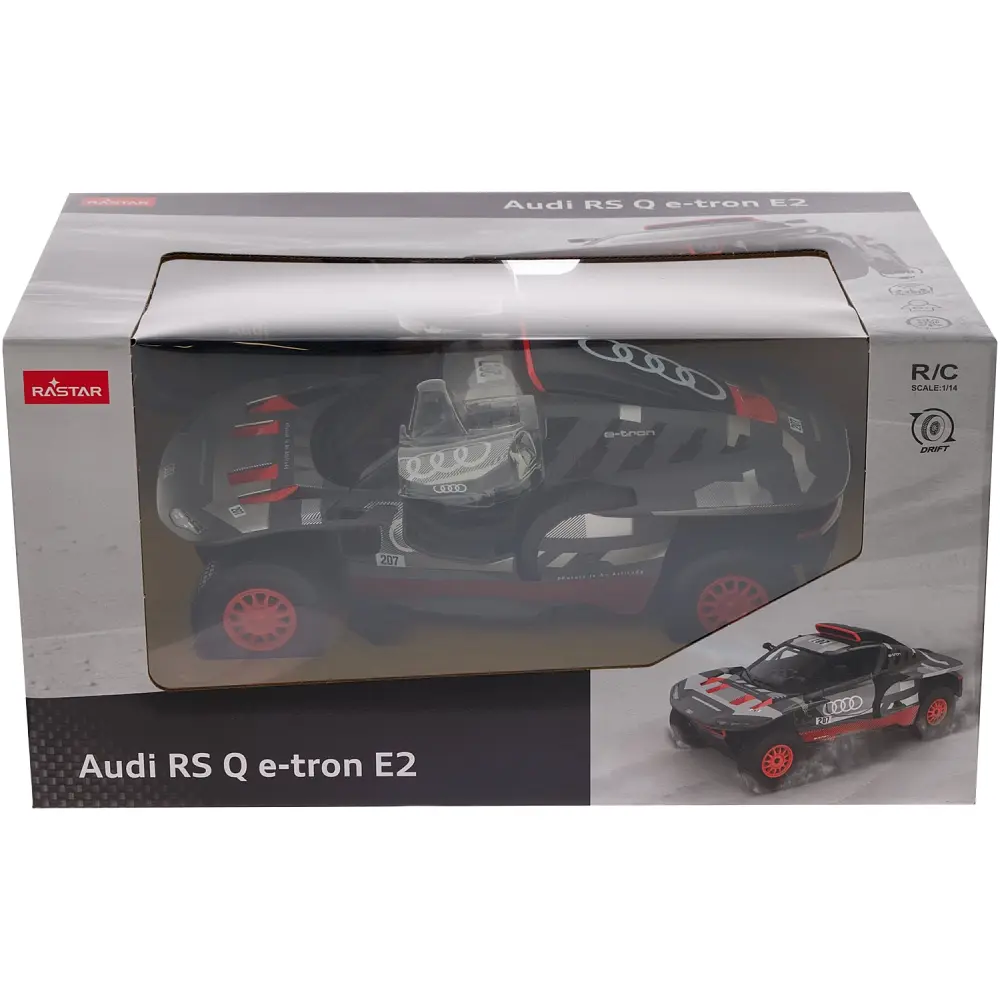 Машинка Rastar Audi RS Q e-tron E2 1:14 Сірий - фото 10