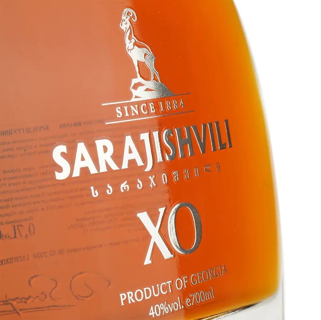Бренді Sarajishvili ХО 40% 0,7 л - фото 4