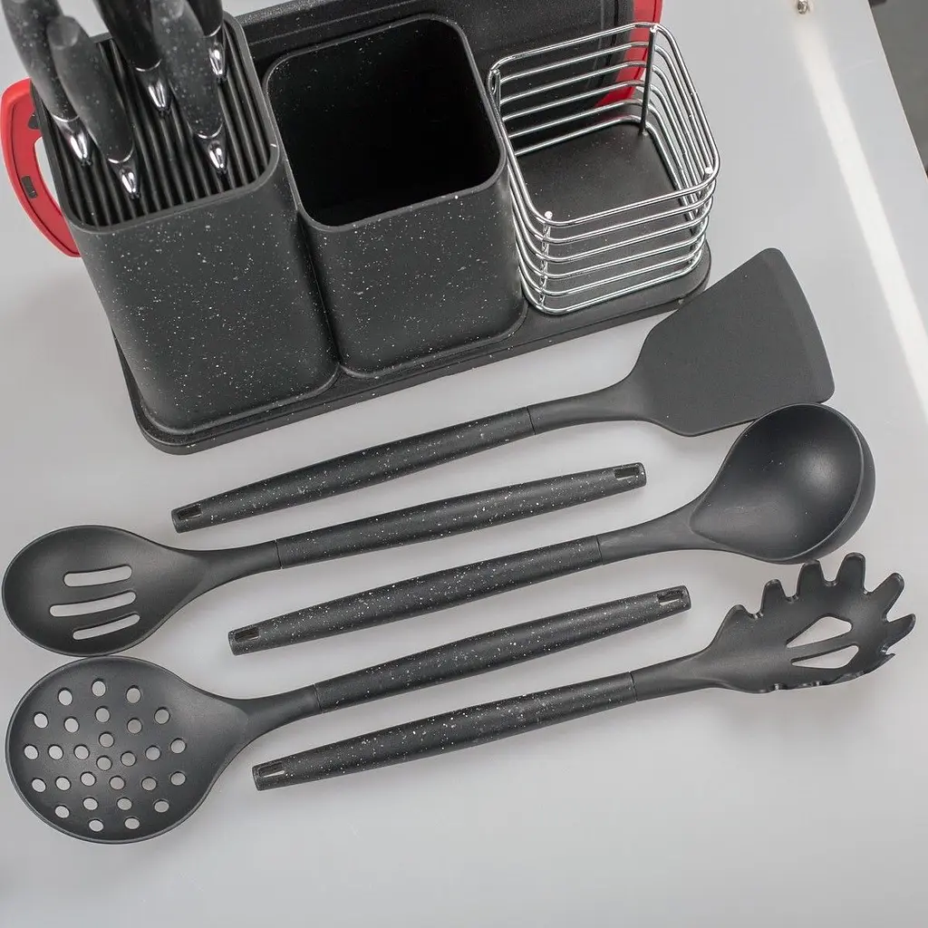 Набір кухонних ножів та приладдя Zepline ZP-067 з антипригарним покриттям 19 предметів (42825-ZP-067_1287) - фото 6