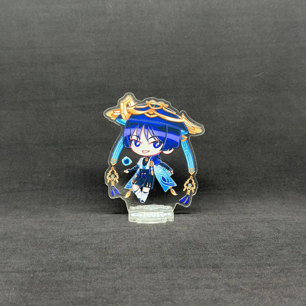 Акрилова колекційна фігурка Геншин Імпакт - Genshin Impact Chibi Скарамучча 10 см
