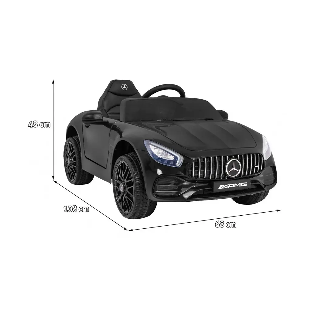 Електромобіль Ramiz Mercedes Benz GT MP3 LED 12 В, білий (PA.HL-2588.BIA) - фото 19