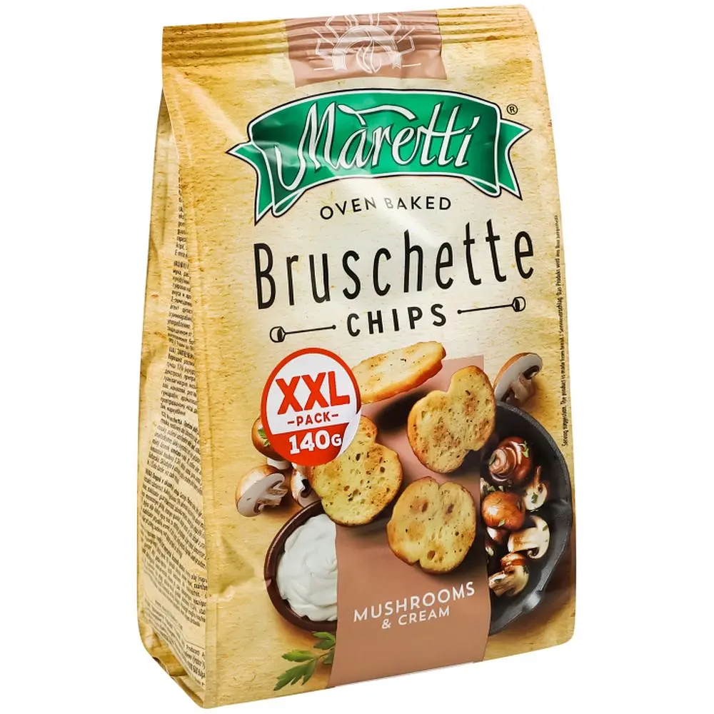 Брускети Maretti XXL Гриби зі сметаною 140 г (839850) - фото 2