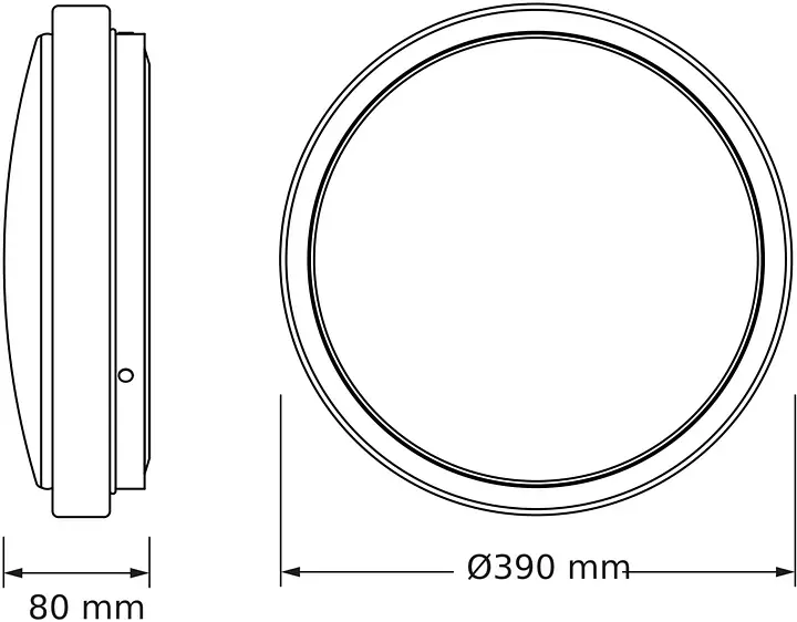 Osram Світильник накладний CEILING SKYNE 380мм Round 24Вт 4000K - фото 2