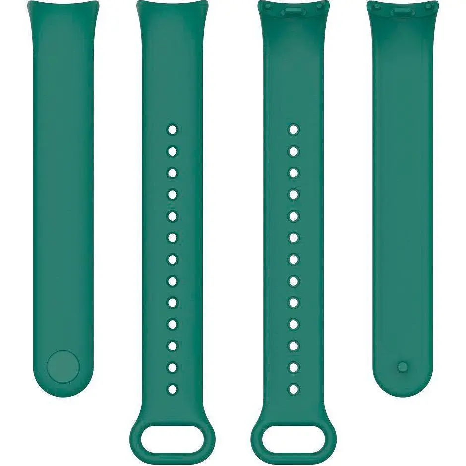 Ремінець для фітнес-браслету Xiaomi Smart Band 8 / 9 / 10 Soft Touch Dark Green [84631] - фото 3