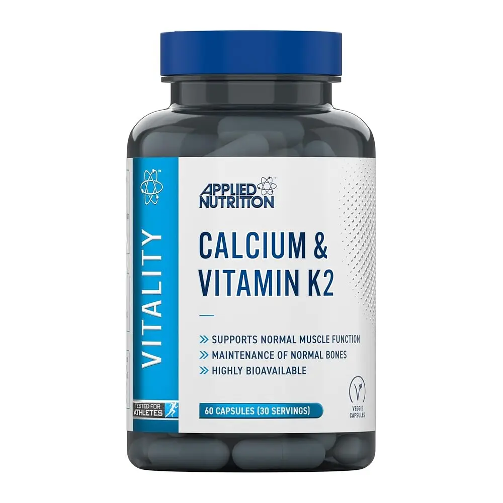 Кальцій та вітамін K2 Calcium & Vitamin K2, 60 капсул Applied Nutrition vit0004461 - фото 2