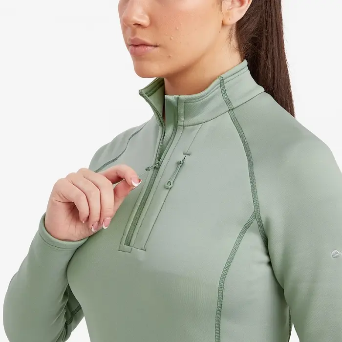 Флісова кофта Montane Female Fury Pull-On Pale Sage S (1004-FFRYPSAGB15) - фото 5