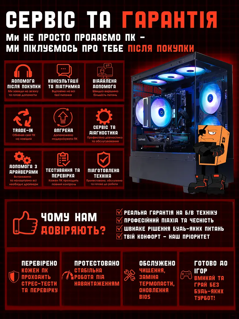 Ігровий ПК Tera EXA Carbo NA5700 (RX 5700 8GB / Ryzen 5 1600 / 16GB DDR4 / SSD 512GB) - фото 8