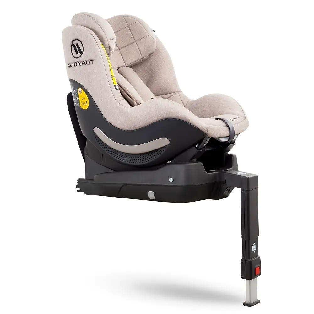 Дитяче автокрісло Avionaut AeroFIX Iso-Fix Beige Melange бежеве (AV-350-AF.02) - фото 2