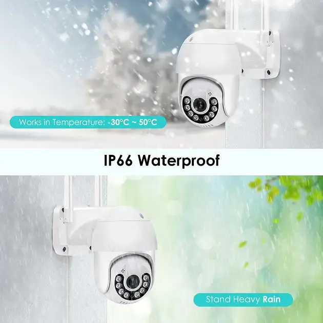 Камера видеонаблюдения XPRO PTZ Wi-Fi Outdoor Camera ICSEE 5MP оригинал 30 (MER-15337_1478) - фото 3