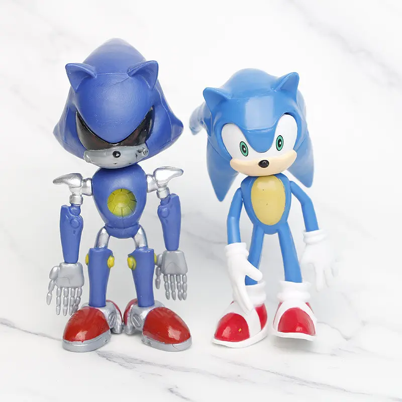 Набір фігурок Сонік, Іграшки персонажі Sonic the Hedgehog 6 шт. - фото 7