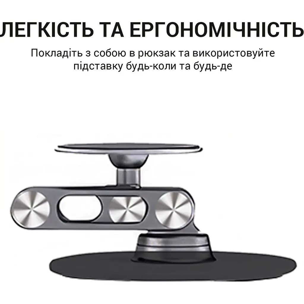 Підставка для смартфона OfficePro MS760G Aluminium Alloys Grey [129092] - фото 11