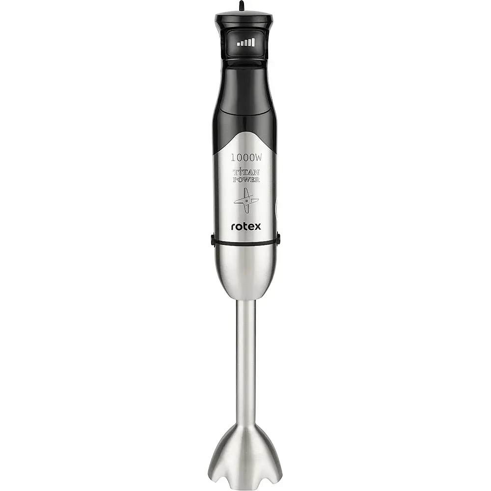 Блендер занурюваний Rotex RTB990-B TitanPower Silver with Black UA - фото 2
