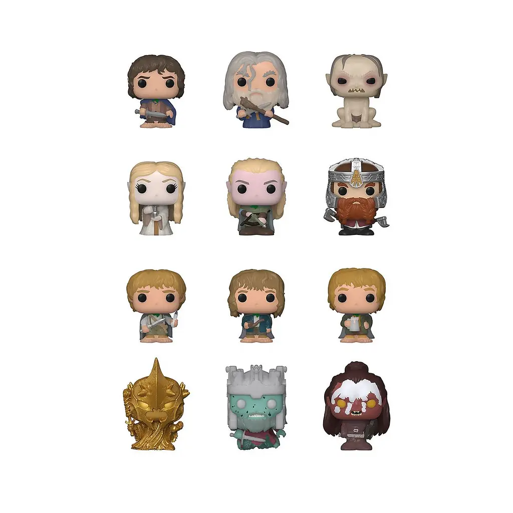Фігурка Funko Mystery Bitty Pop! Володар перснів Lord of the Rings Секретна фігурка 3 см BP LR - фото 2