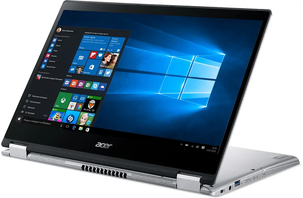 Ноутбук ACER Spin 3 SP314-54N (NX.HQ7EU.00V) (NX.HQ7EU.00V) - фото 4