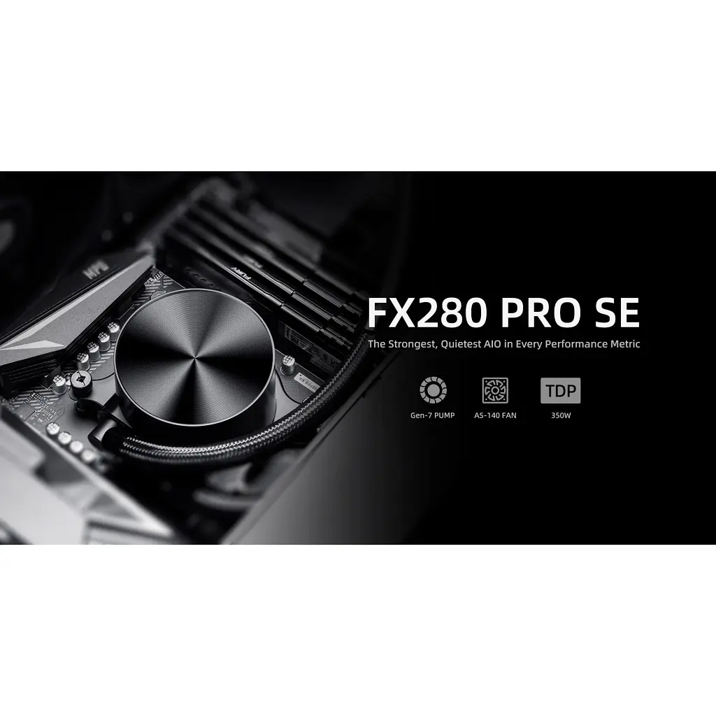 Система жидкостного охлаждения ID-Cooling FX280 Pro SE (FX280 PRO SE) - фото 9