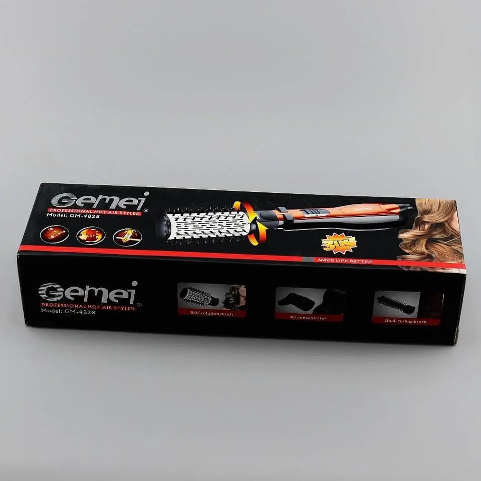 Фен-щетка Gemei GM-4828 - фото 3