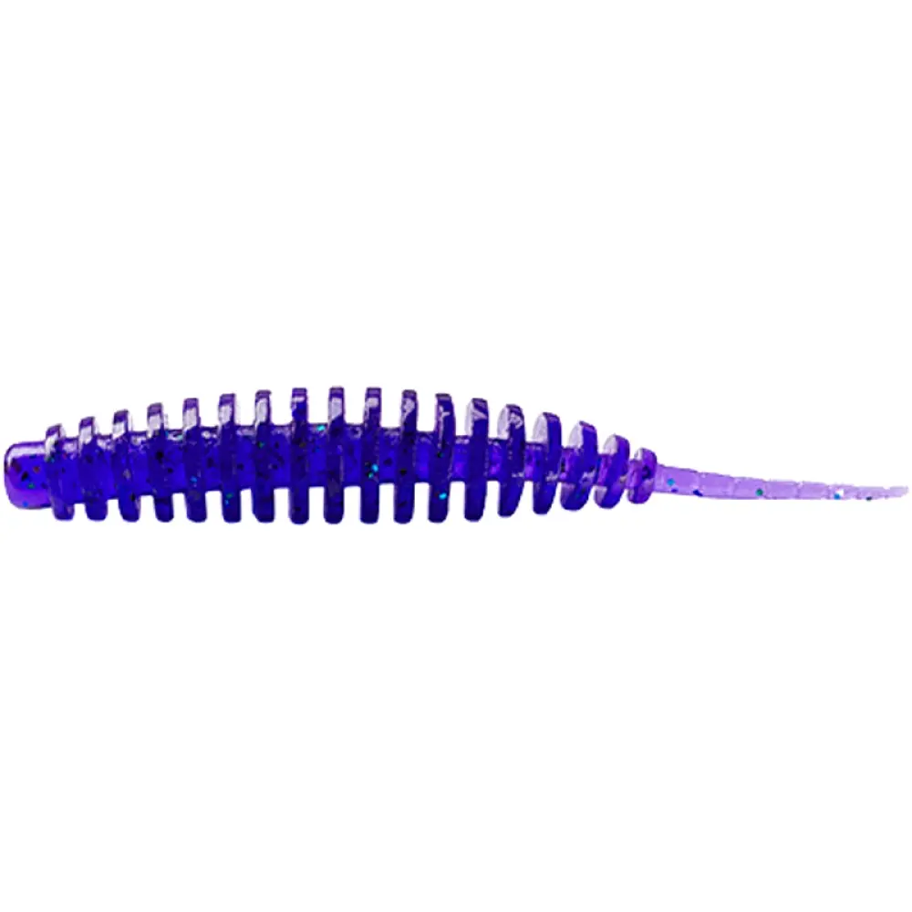 Силикон FishUP Tanta 2" #060 - Dark Violet/Peacock & Silver (9 шт/уп) - фото 1
