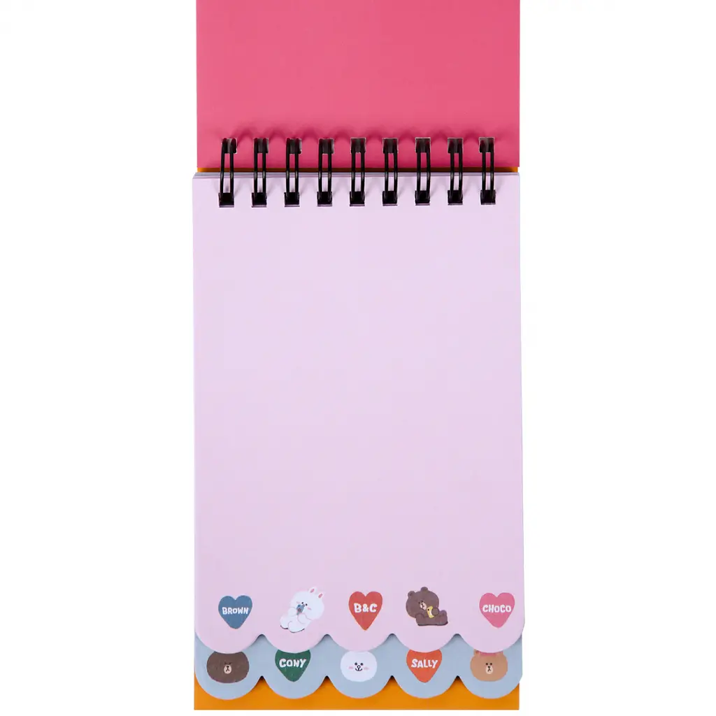 Блокнот Yes Line Friends Team 85x142 мм 60 аркушів без лініювання (152160) - фото 3