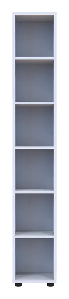 Шафа пенал Doros Міра Білий ДСП 183.5х30х30 (41510126) - фото 7