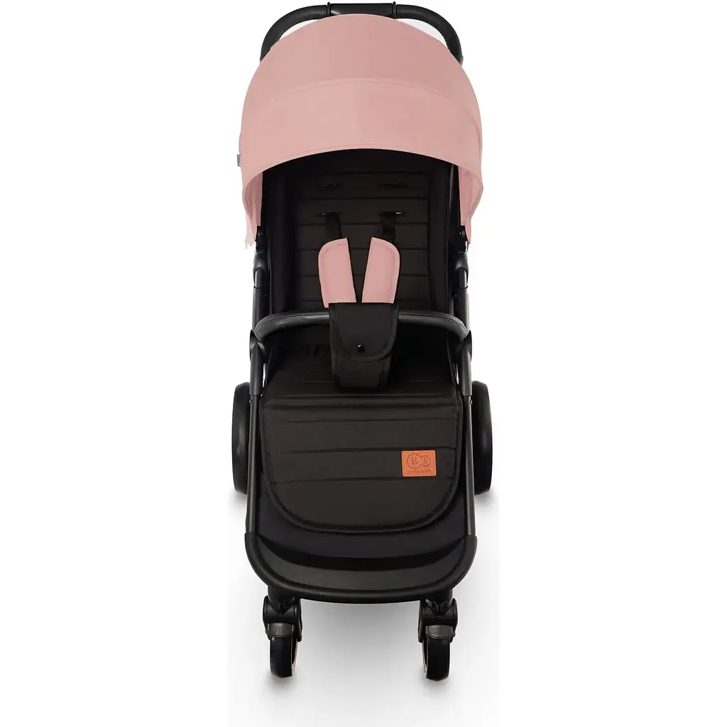 Прогулянкова коляска Kinderkraft Grande Plus рожева (00-00305156) - фото 4