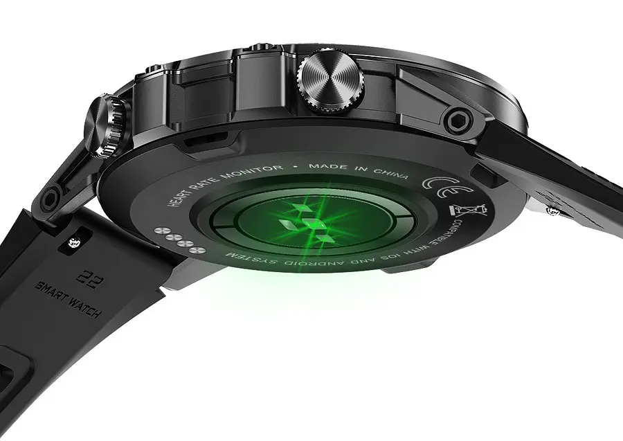 Часы Smart Delta K52 Black Rubber, 2 ремешка - фото 13