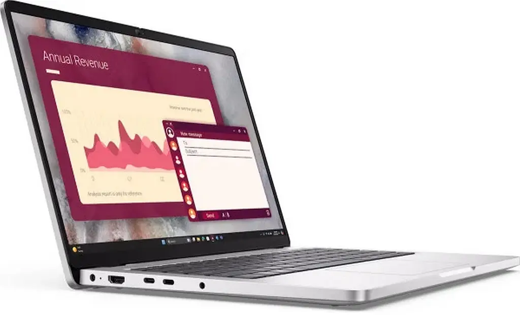 Dell Ноутбук Dell Pro 14 14" FHD + AG, Intel U7-255U, 32GB, F512GB, UMA, Win11P, сріблястий - фото 3