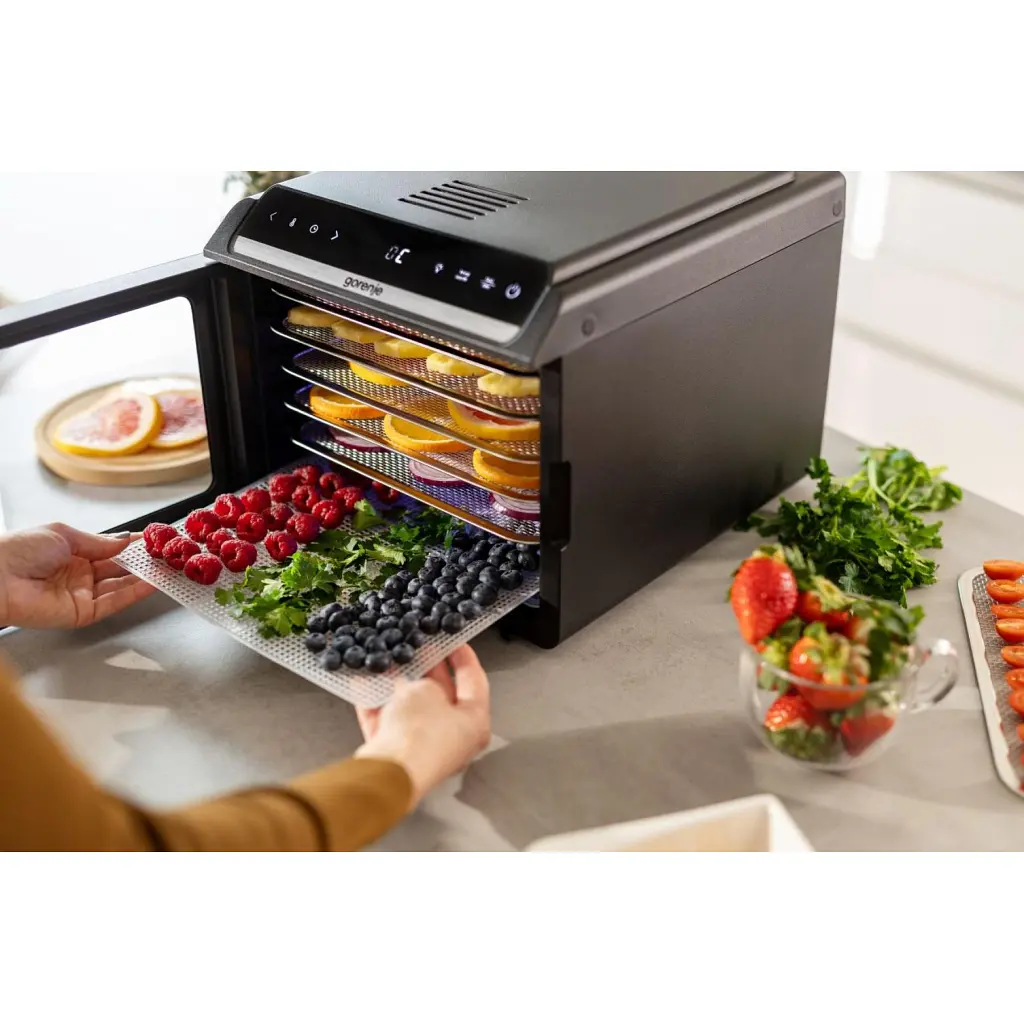 Сушка для овощей и фруктов Gorenje FDK600DB - фото 8