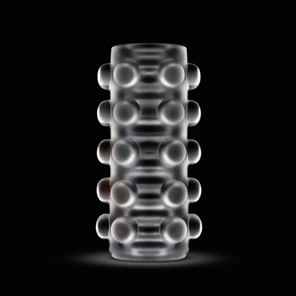 Мастурбатор Blush Rize - Swich Glow in the Dark Masturbator Clear, двосторонній, світиться в темряві - фото 8