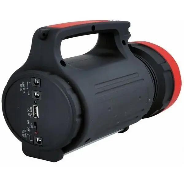 Фонарь-прожектор Wimpex WX-2886 аккумуляторный светодиодный ручной беспроводной черный (WX-2886_507) - фото 2