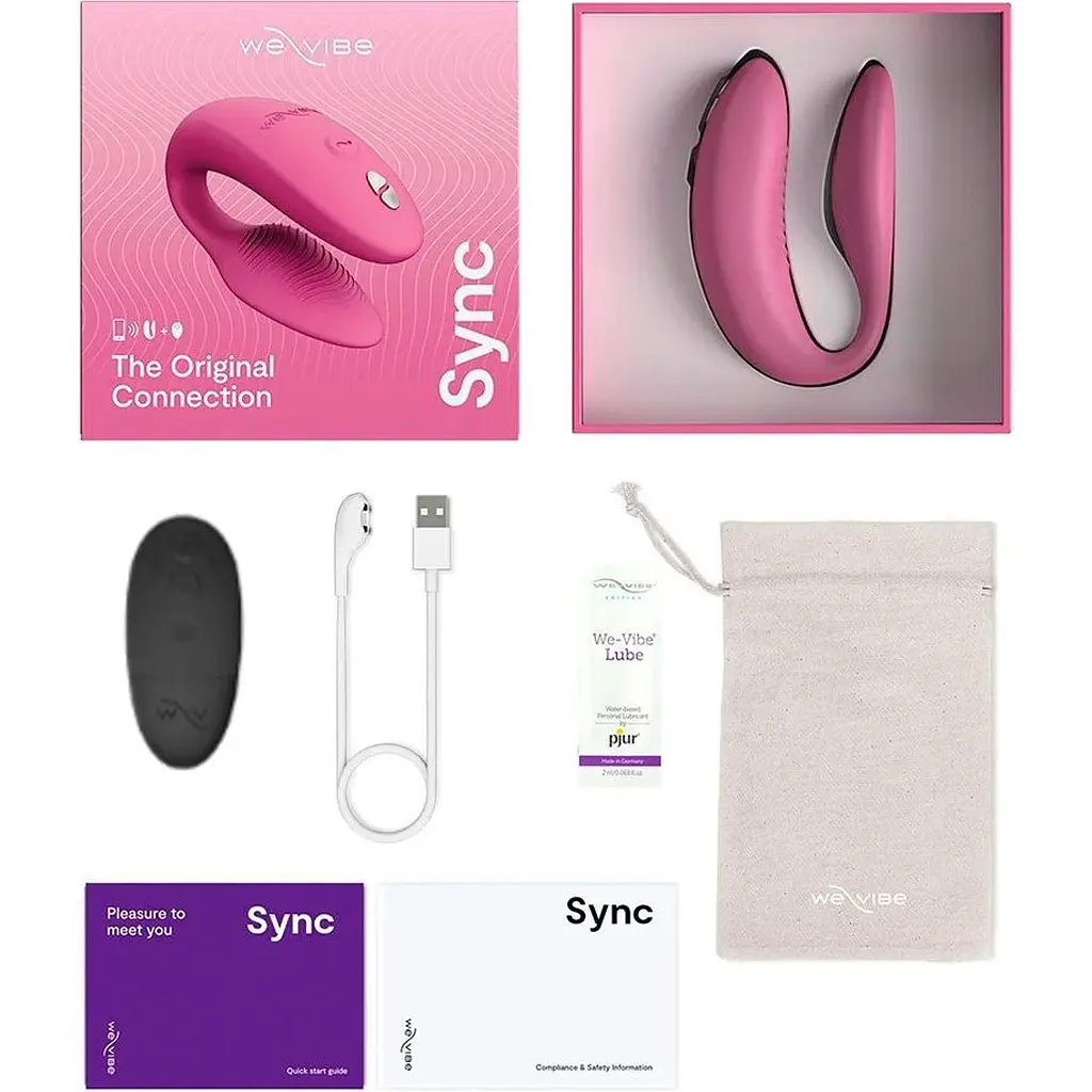Вібратор We-Vibe Sync 2 Rose (SO8761) [108441] - фото 8