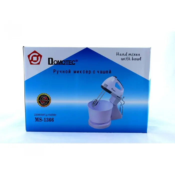 Кухонный Миксер Domotec DT 1366 - фото 3