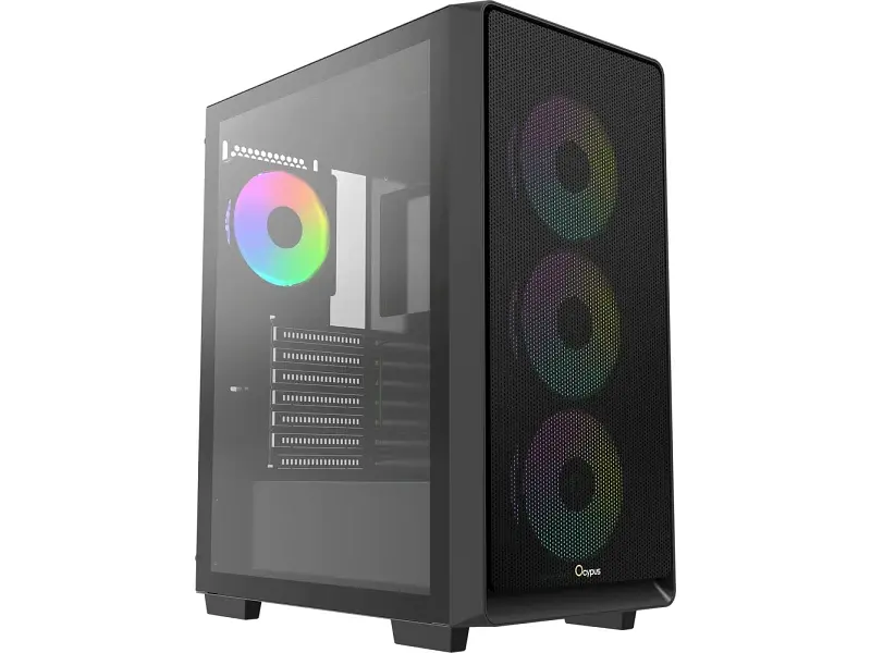 Корпус OCYPUS Gamma C60 ARGB Black (GAMMA-C60-BKG400XX-GL)