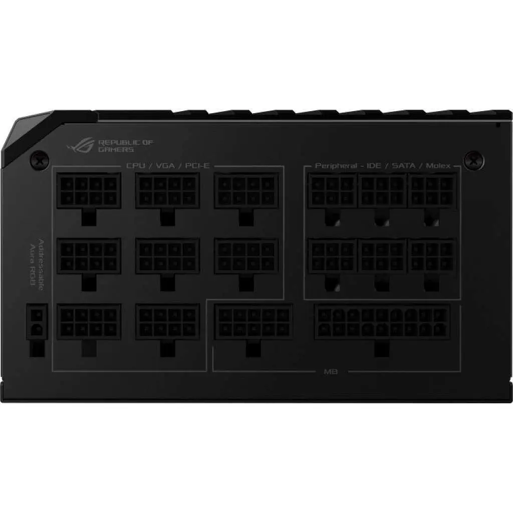 Блок живлення ASUS ROG Thor 1200W (ROG-THOR-1200P) 80+ Platinum (90YE0080-B001N0) Black Б/в - фото 3