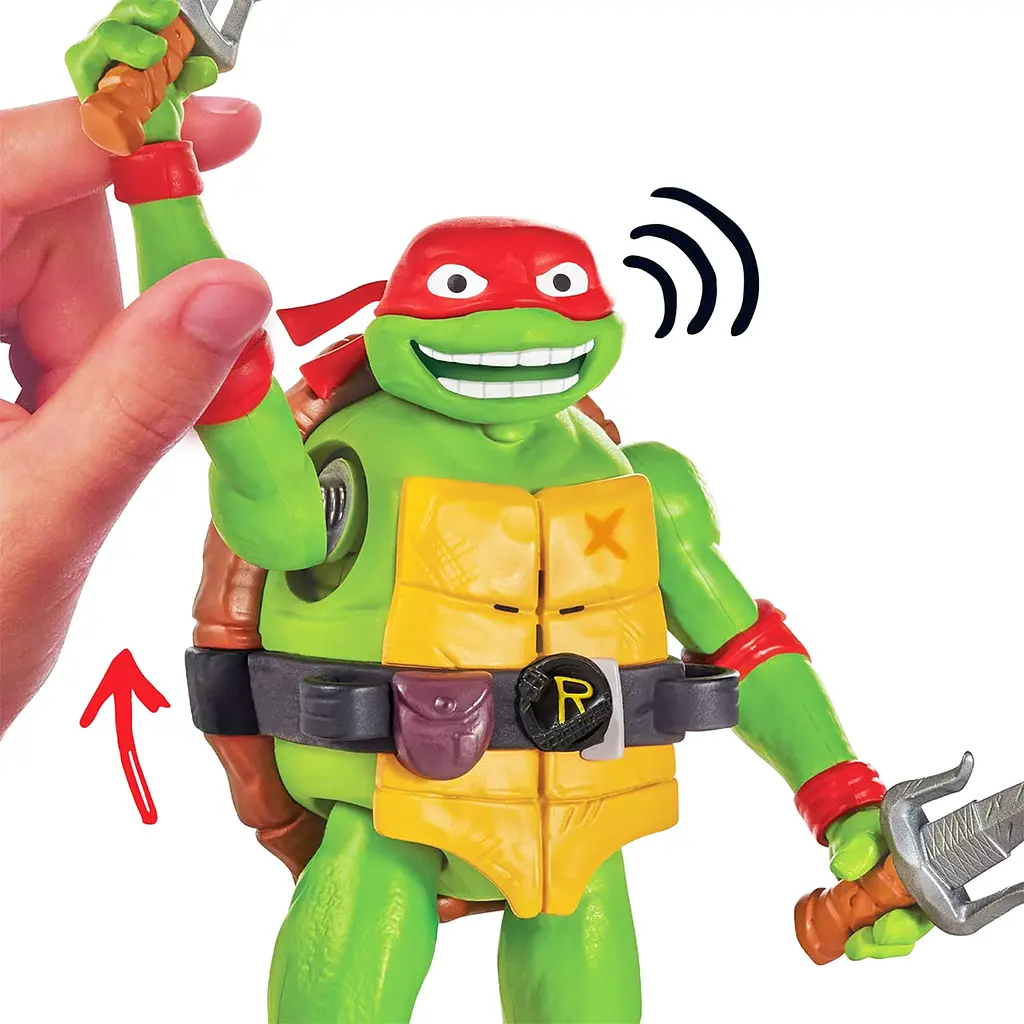 Ігрова фігурка TMNT Черепашки-Ніндзя Рафаель (83354) - фото 4
