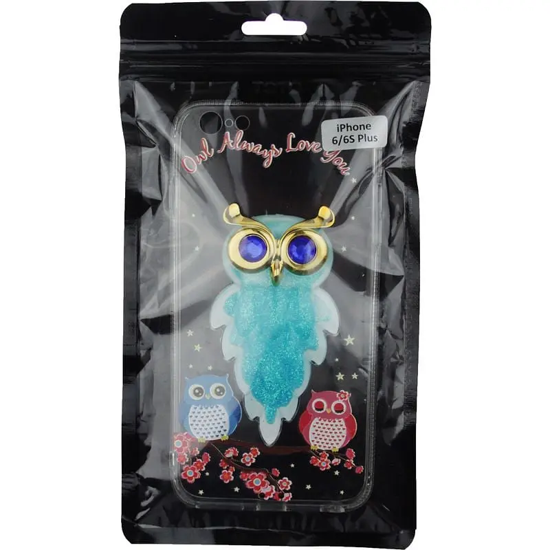 Чохол-накладка Toto TPU Case Decorative Stones IPhone 6 Plus/6S Plus Owls Cold Ice - фото 2