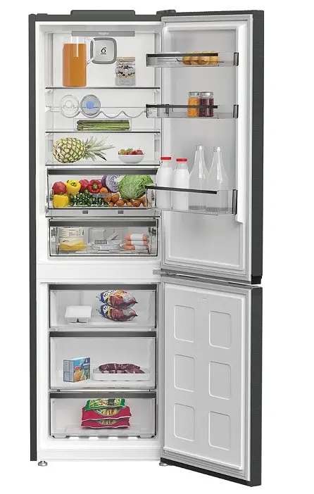 Холодильник Whirlpool WHK 26362 XBR4U (1,87 м,дисп, чорн.No Frost) - фото 2