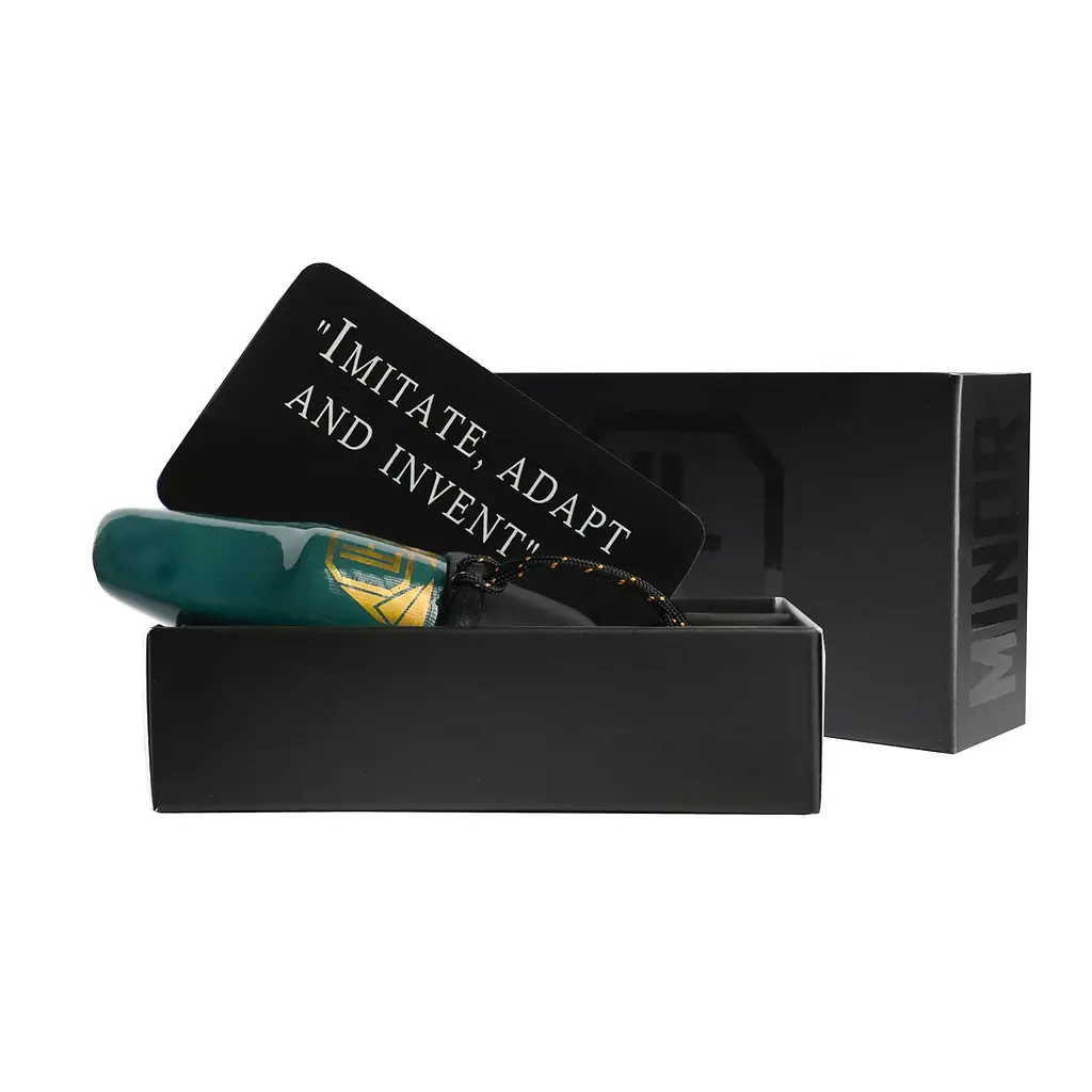 Персональный мундштук для кальяна Lavart Minor Glaze Turquoise - фото 2