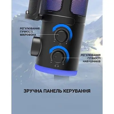 Мікрофон Fifine (AM6) USB Black (AM6) - фото 9