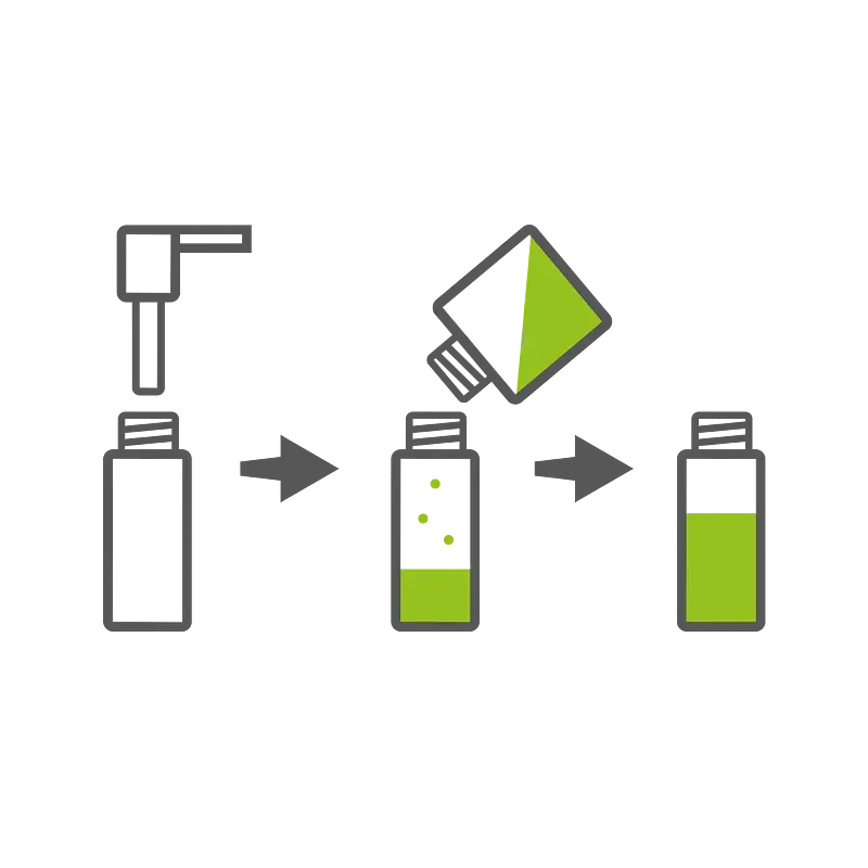 Набір маркер-спреїв крейдяних Pica Powder 2020 (9шт), заправка яскраво зелена Refill Pack 2030 (3шт), картонний дисплей - фото 6