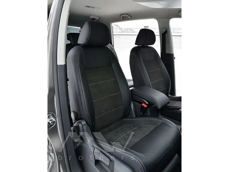 Авточохли модельні MW Brothers для Volkswagen Touran c 2003 - фото 2