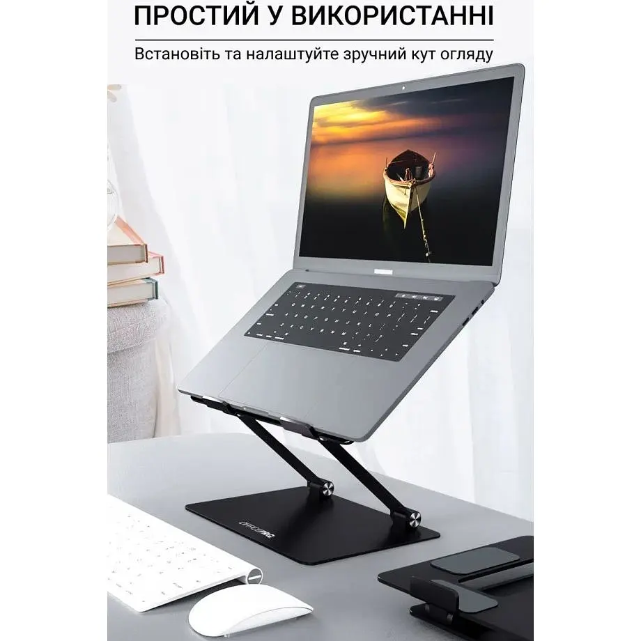 Підставка для ноутбука OfficePro LS111B Black [144442] - фото 7