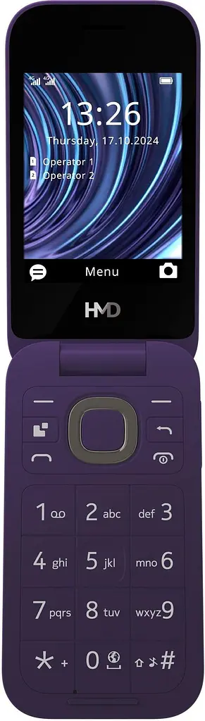 Мобільний телефон HMD 2660 Flip Violet - фото 5