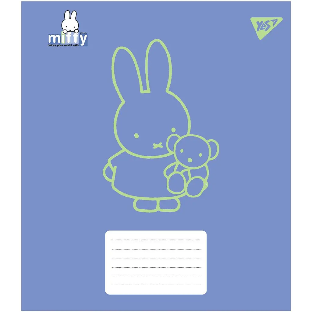 Набор тетрадей Yes Miffy Bunny A5 в косую линию 12 листов 25 шт. (767619) - фото 6