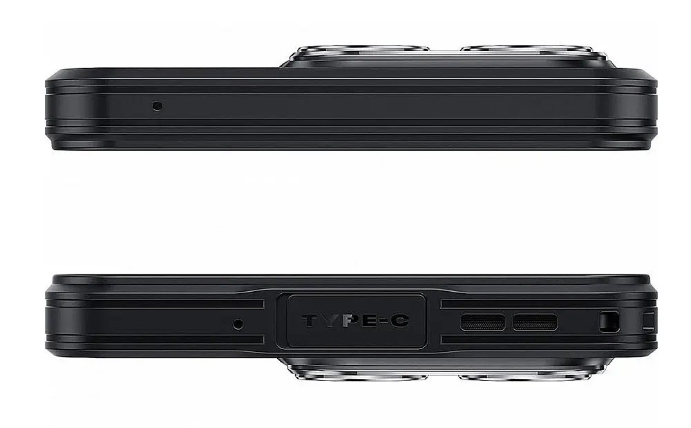 Смартфон Oulitel WP52 66" FHD+ /4GB/256GB MTK6100+/6500mAh/IP68/48+8Мп/NFC/ультратонкий/Black - фото 9