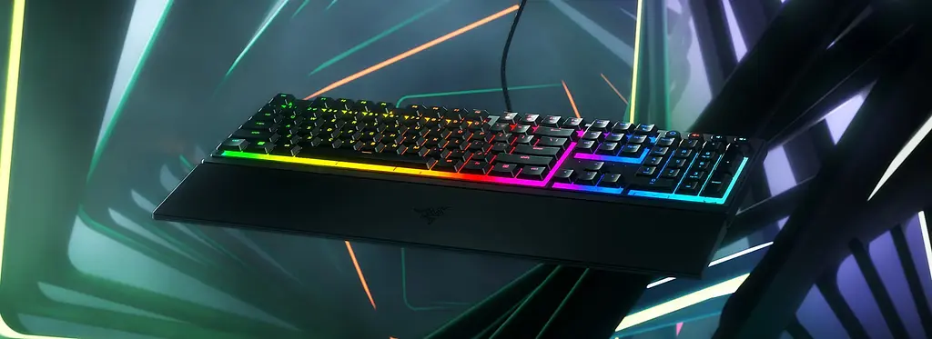 Клавіатура механічна Ornata V3 104key, Mecha-Membrane Switch, USB-A, EN/UK, RGB, чорний Razer teh0013862 - фото 3